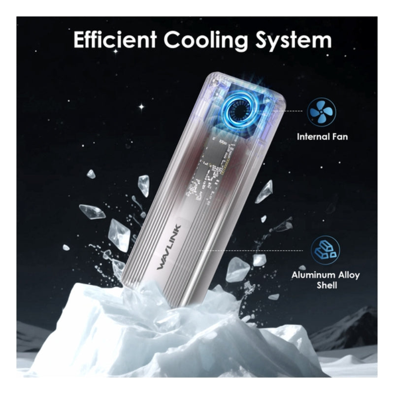 WAVLINK - WL-UTE51 Thunderbolt 5 80Gbps PCIe NVMe Enclosure 外置存儲盒