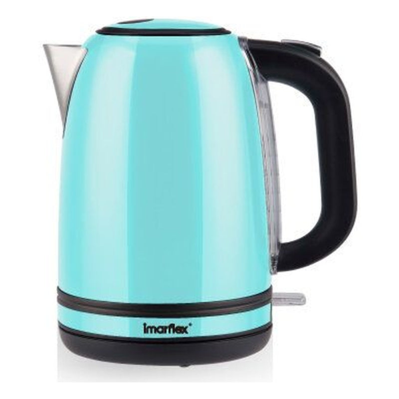 imarflex 伊瑪牌 - 『銀泉。青』1.7公升不銹鋼無線電熱水壺