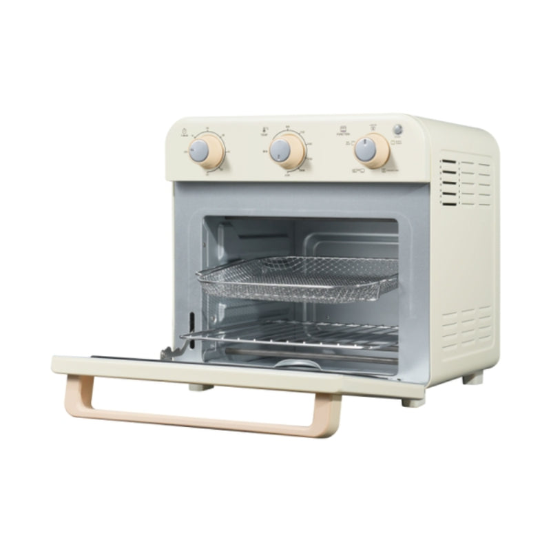 Gemini 18升 2合1雙層玻璃氣炸焗爐 GAO18BG (燕麥色)