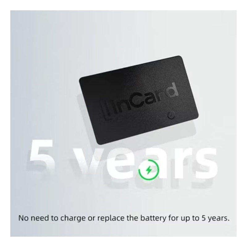InCard Finder全球定位追蹤卡 (x 2 張) for Google Find My Device & Apple Find My
