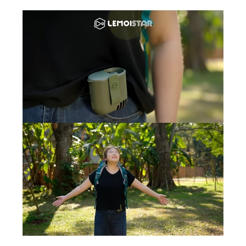 Lemoistar FB9輕便掛腰風扇 (港澳限定款式)