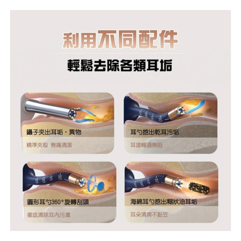 BebirdEarSight Plus I35R 多功能彎曲定型掏耳棒 (只限送貨)