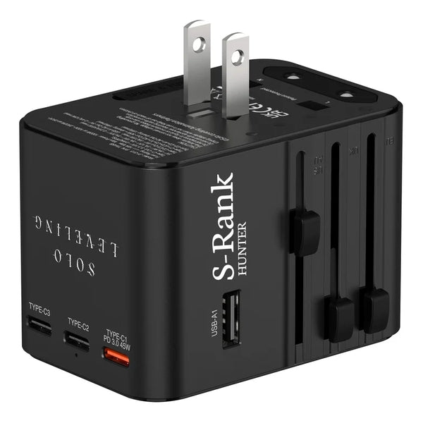 XPower x 我獨自升級 TA45B 45W 6輸出 PD3.0/PPS旅行充電器 (Black x 2)