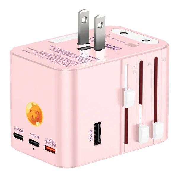 XPower x 龍珠Z 6輸出 45W PD/PPS GaN旅行充電器 TA45B