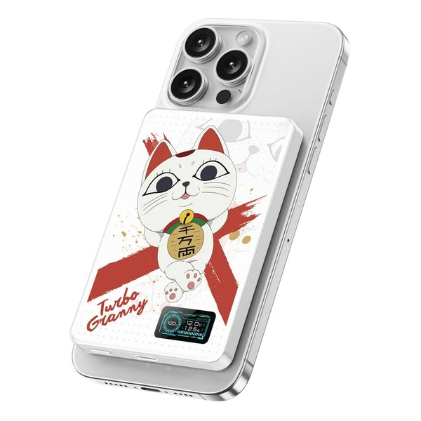 XPower x 膽大黨 (3C可追溯二維碼) MagDigita² 第3代 彩屏顯示 鋁合金 10000mAh PD3.0+QI2 磁吸移動電源 MDT2 (White)