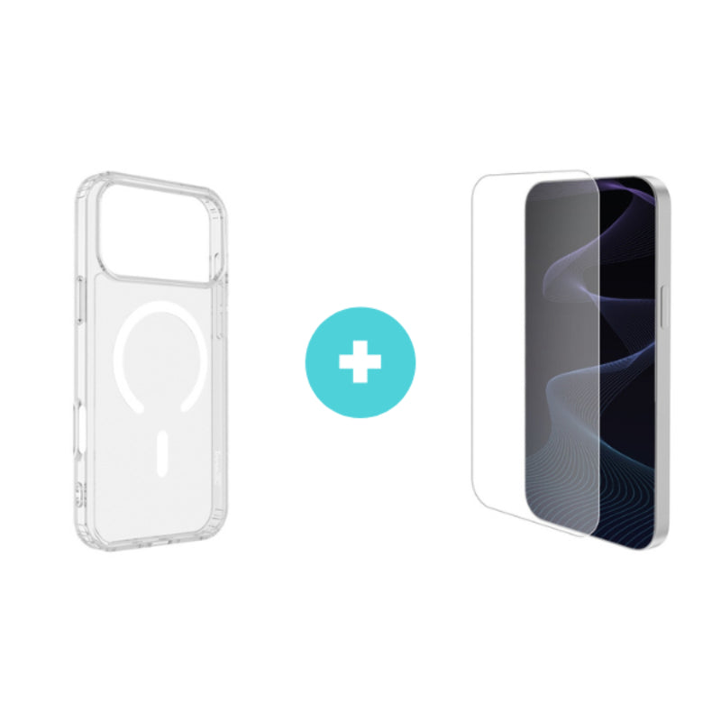 inno3C 玻璃螢幕保護貼  + 磁吸保護殼套裝 iPhone 17系列
