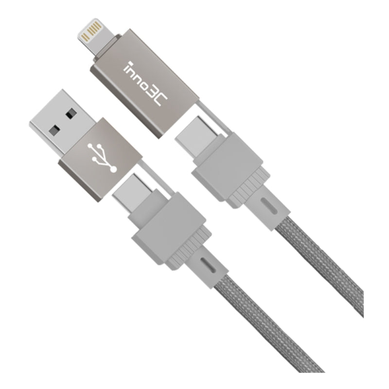 inno3C - 240W 四合一磁吸收納線 120cm (i-4M240-12)