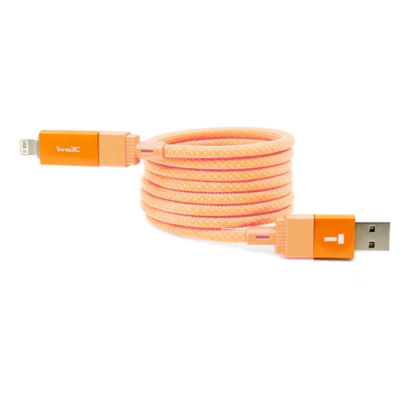 inno3C - 240W 四合一磁吸收納線 120cm (i-4M240-12)