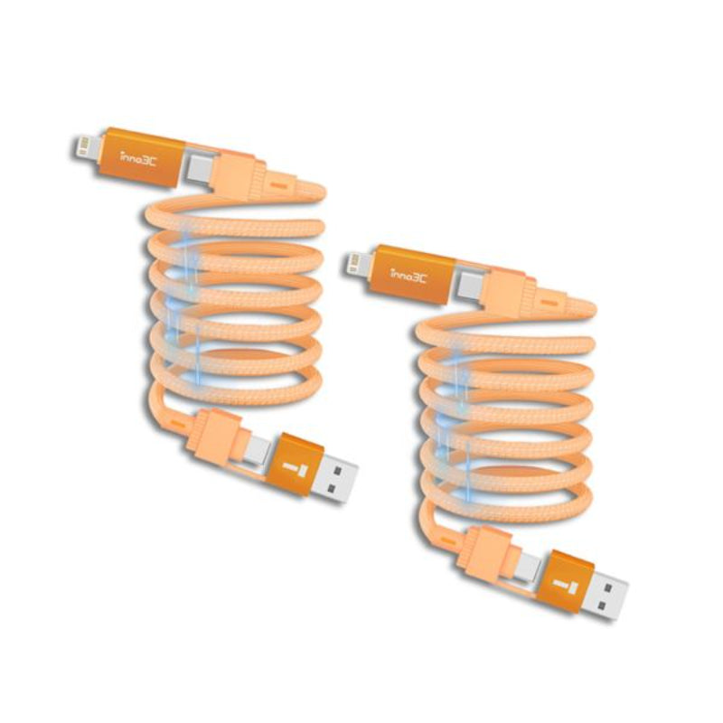 inno3C - 240W 四合一磁吸收納線 120cm (i-4M240-12)
