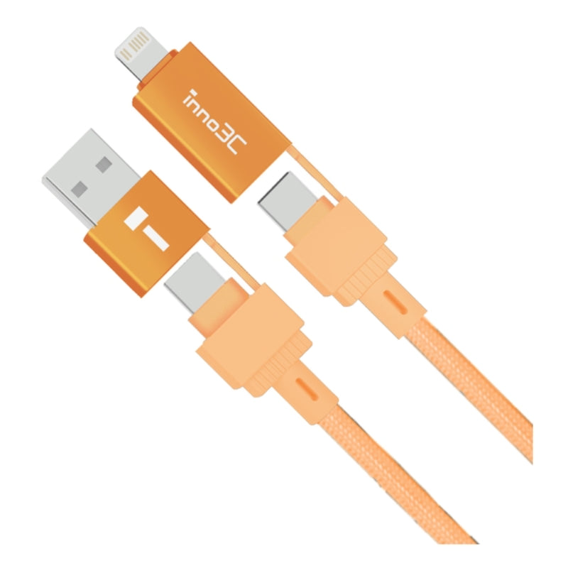 inno3C - 240W 四合一磁吸收納線 120cm (i-4M240-12)