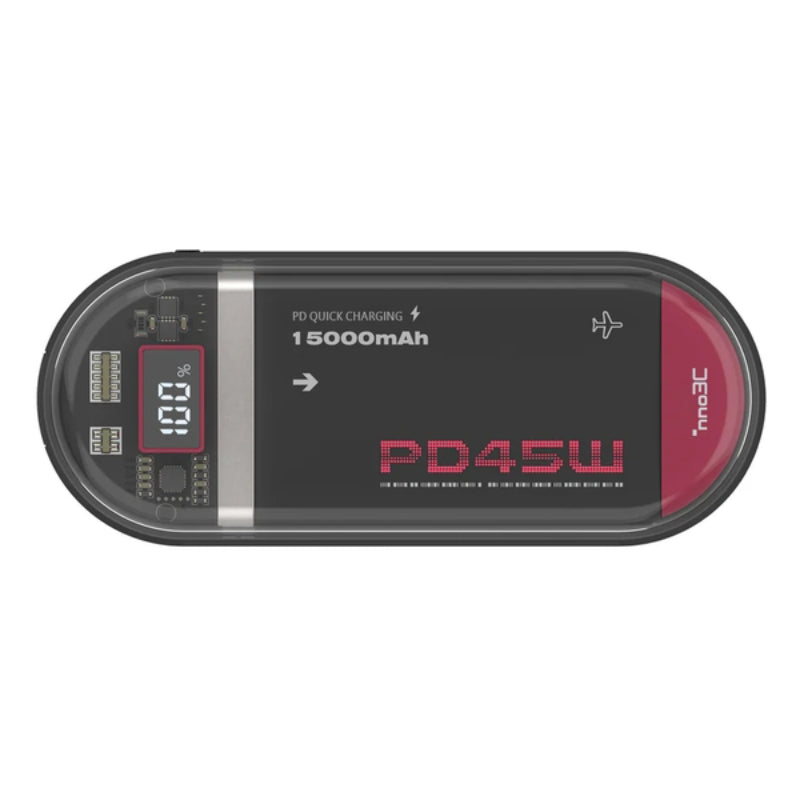 inno3C i-PB15 內置Type C Lightning充電線 移動電源15000mAh