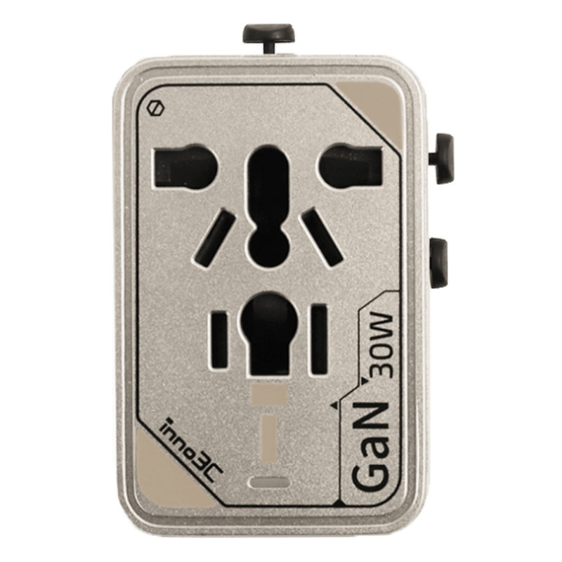 inno3C 30W GaN 3輸出旅行轉換插頭