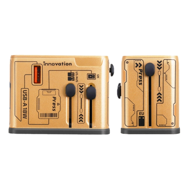 inno3C 45W GaN 4輸出旅行轉換插頭