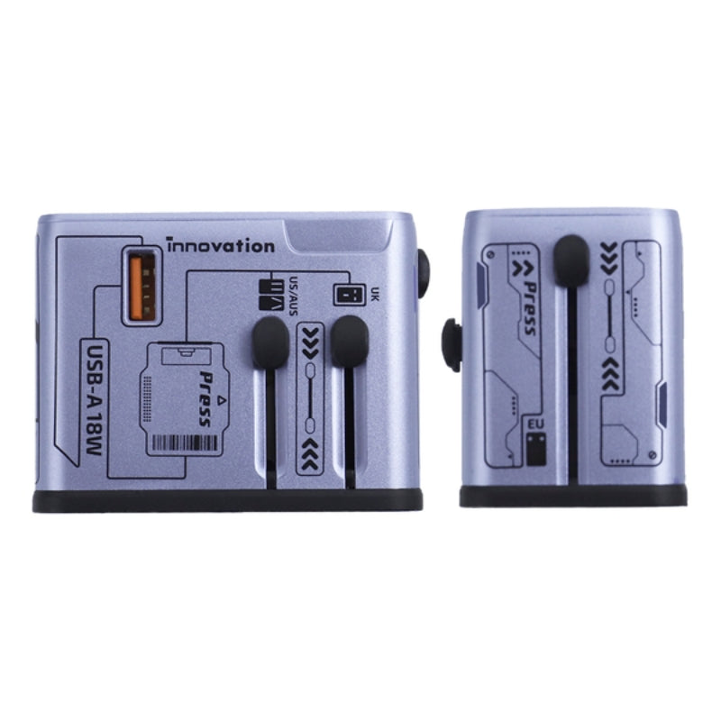 inno3C 45W GaN 4輸出旅行轉換插頭