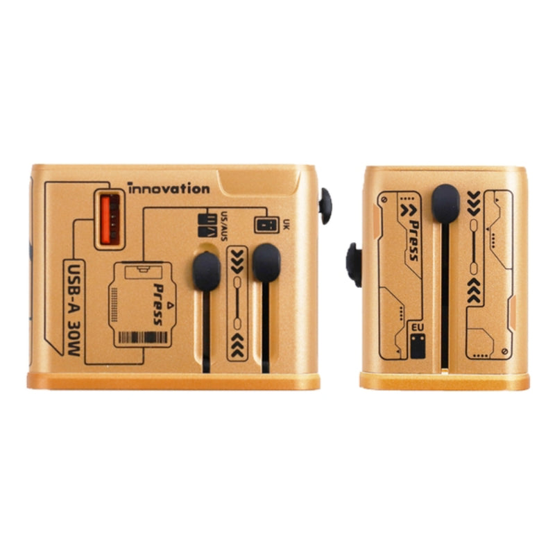 inno3C - 75W GaN 4輸出旅行轉換插頭