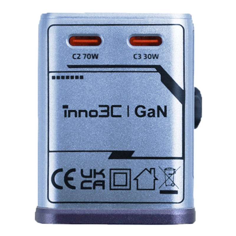 inno3C - 75W GaN 4輸出旅行轉換插頭