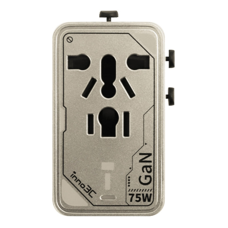 inno3C - 75W GaN 4輸出旅行轉換插頭