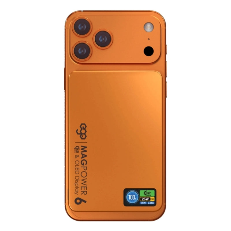 EGO - MagPower 6 @(追溯二維碼版) QI2.2 10000mAh 外置電 (M17AIR)