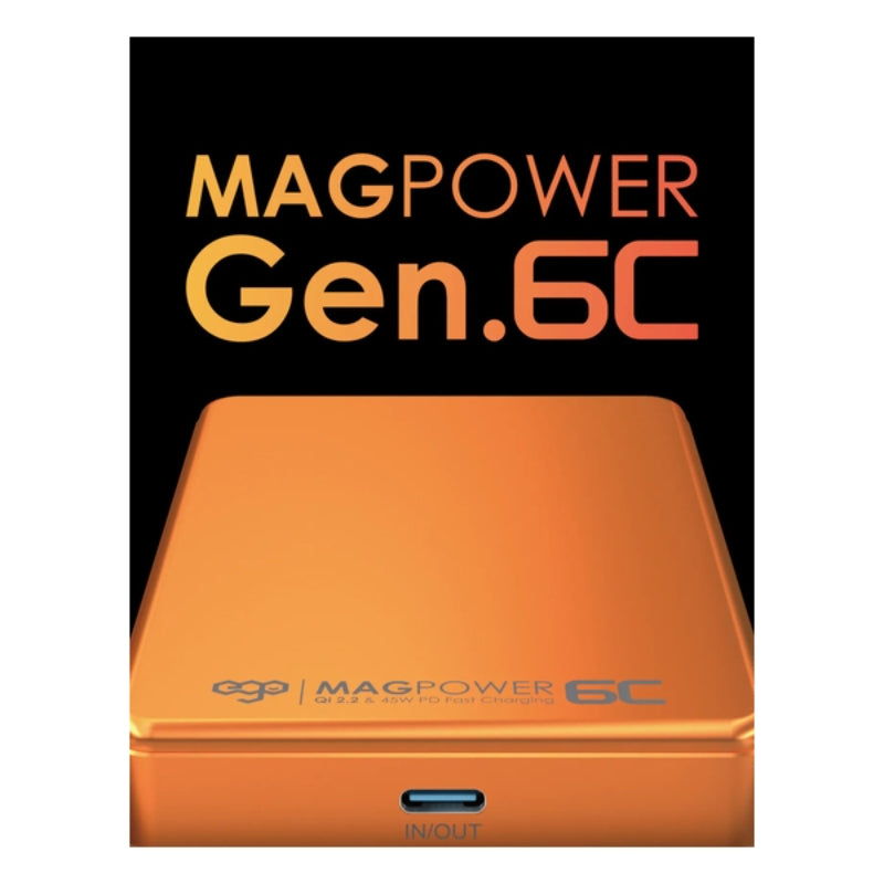 EGO - MagPower 6C @ (追溯二維碼版) 45W & QI2.2 10000mAh 外置電 (P31)