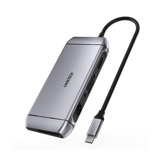 Choetech 多功能 9合1 USB C 集線器