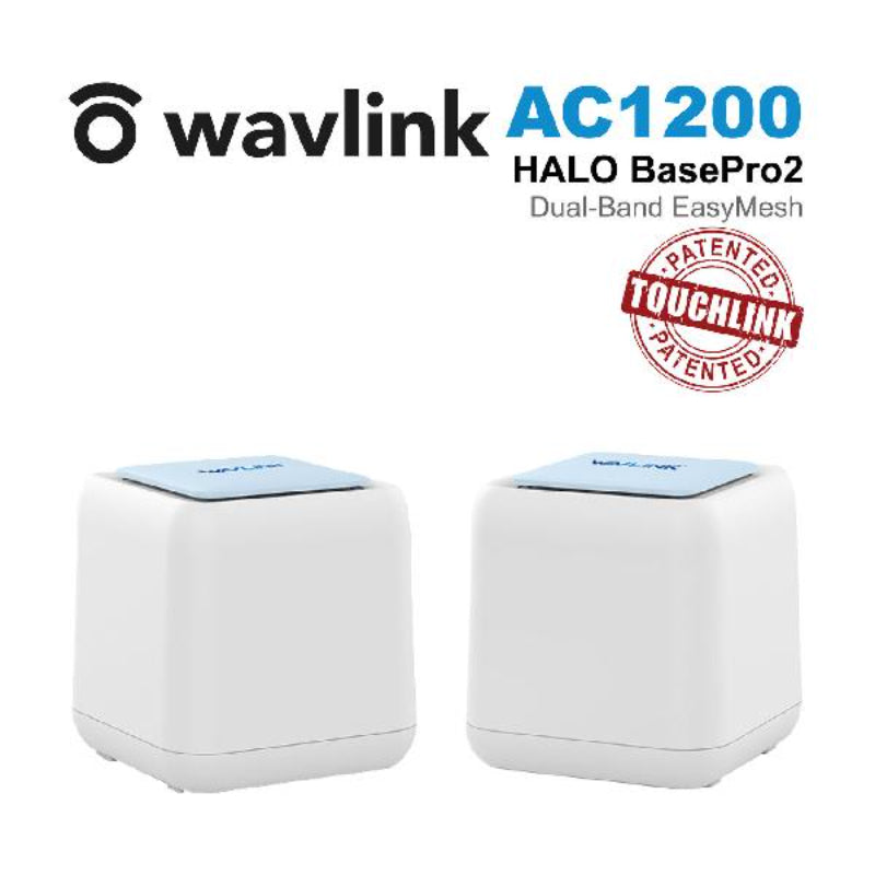 WAVLINK - HALO 2 AC1200 Easy Mesh WiFi w/Touch Link