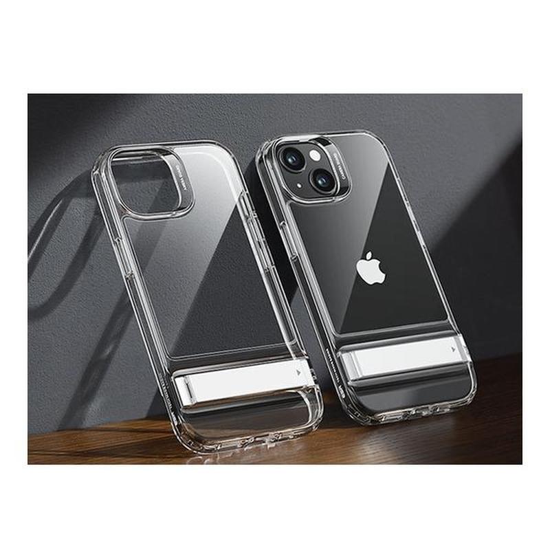 ESR Boost Kickstand Case for iPhone 15 Pro series - Clear