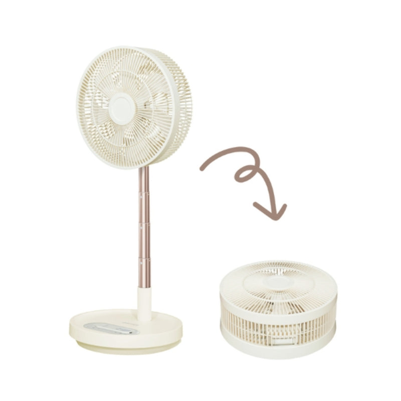 Gemini 12吋折疊式充電風扇 GFF12BG