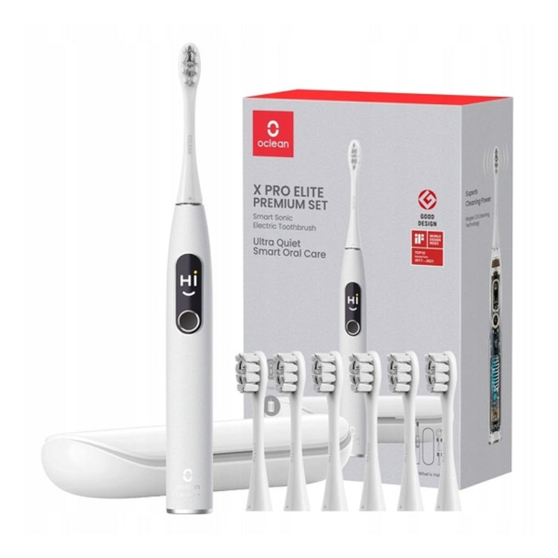 Oclean - X Pro Elite Set 智能聲波電動牙刷 (岩石灰)