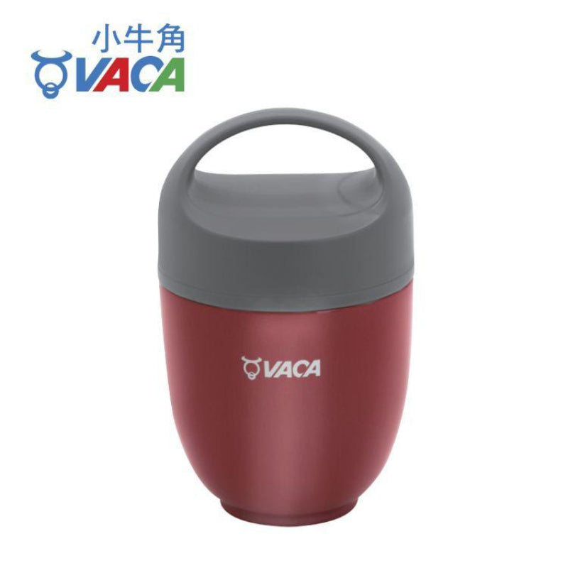 小牛角0.72公升不銹鋼真空手提飯壺- 紅色(HCC611R)