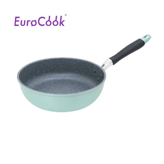 EURO COOK FINE II 雲石紋易潔 26X7.0CM單柄深煎鍋 (湖水藍)
