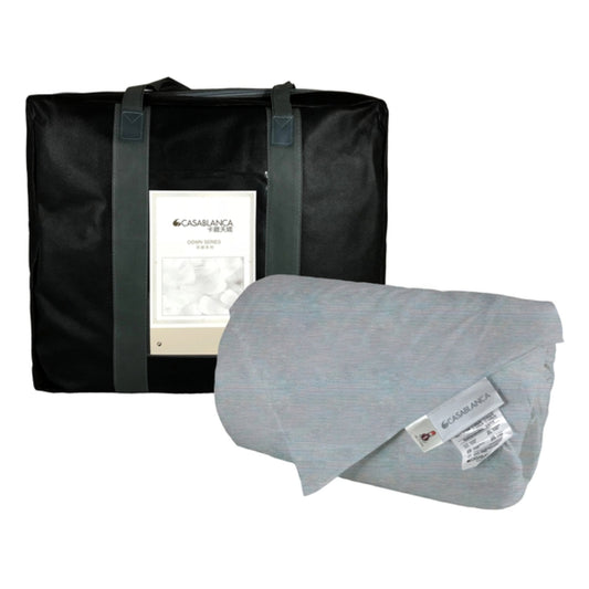 CASABLANCA 80%貴族羽絨被 (NP000SQ)  (白/灰色面布 顏色隨機出貨)