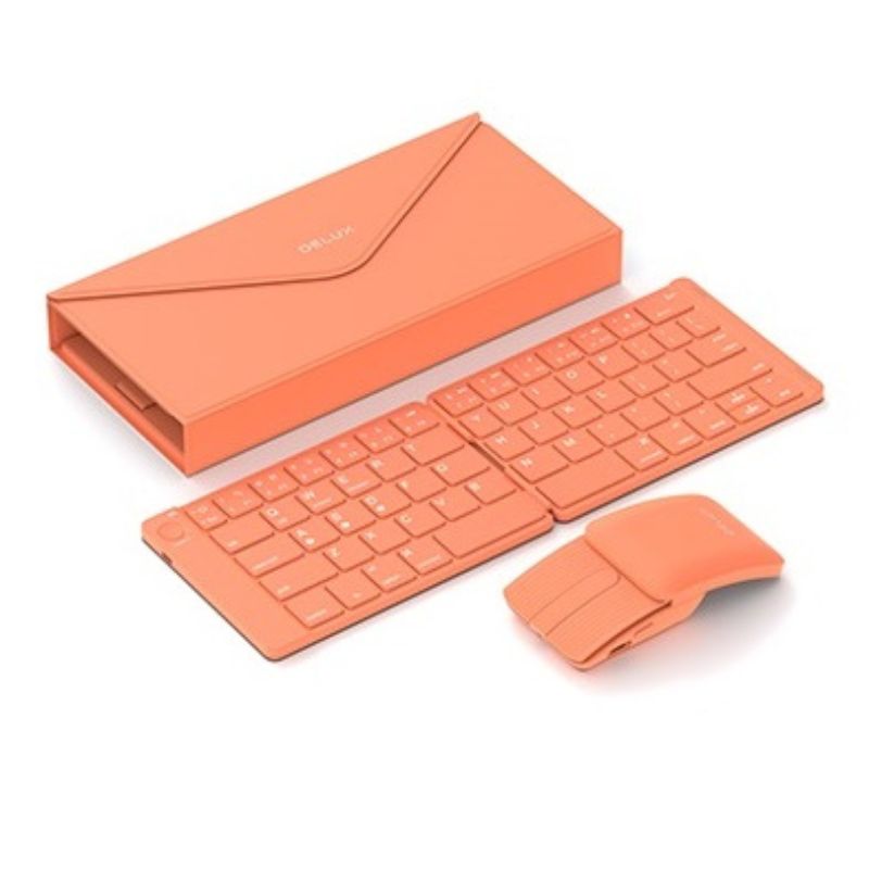 DELUX PockCombo 超輕薄摺疊鍵盤滑鼠套裝