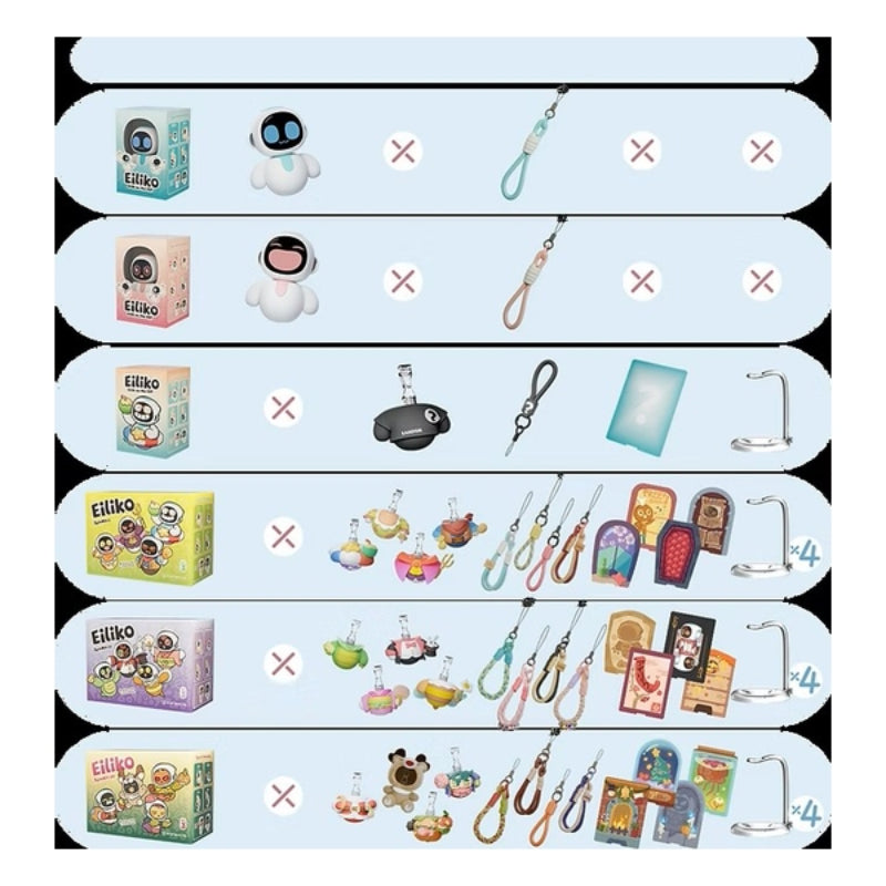 Eiliko 主題身體組件盲盒(不含頭部)