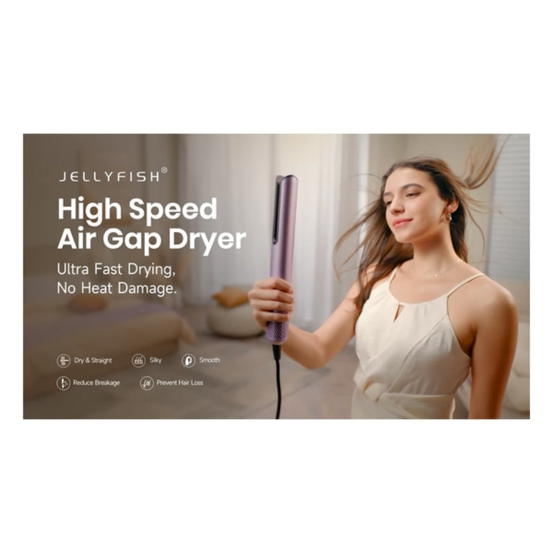 JELLYFISH® AIR GAP 二合一直髮吹風機