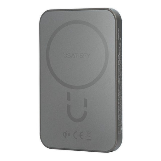 美國USATISFY 超薄先鋒Qi2認證快充多設支援磁吸無線行動電源