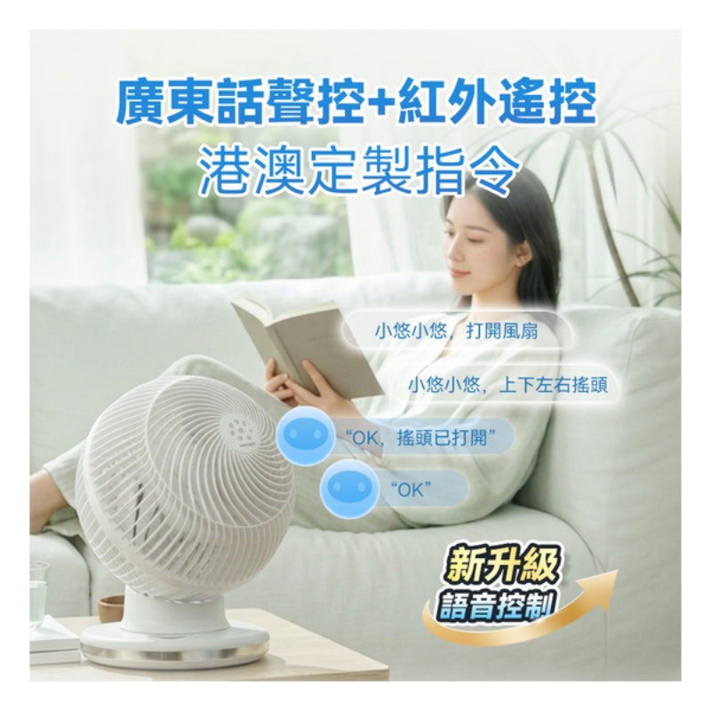 日本Yohome 4D全方位淨化直流循環扇