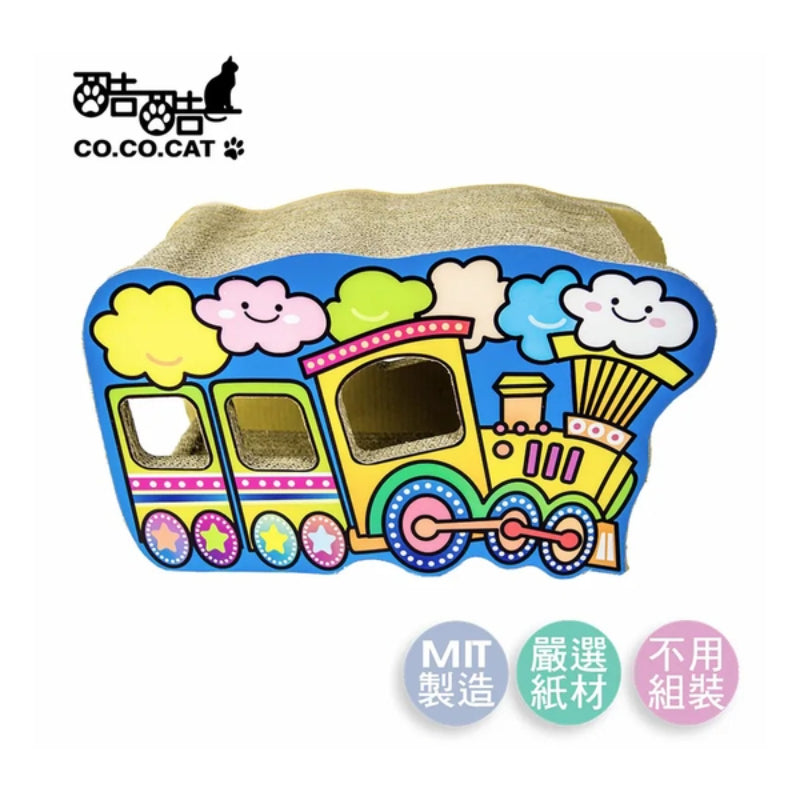 CoCoCat 火車貓抓板 66*31*39cm (只限送貨)