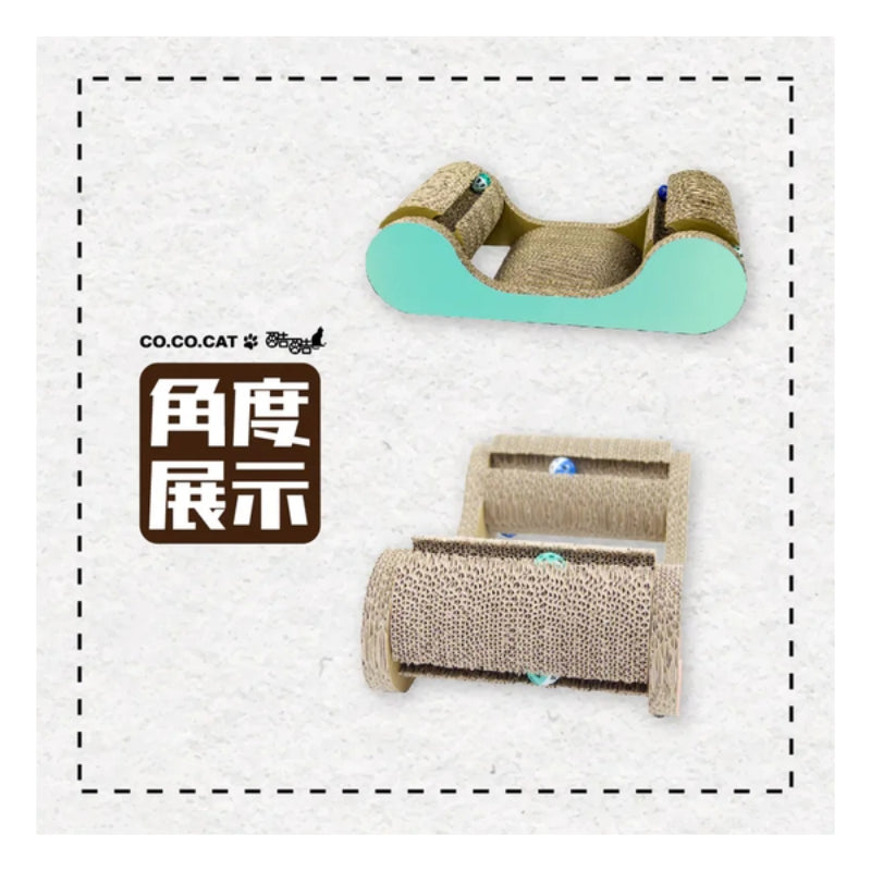 CoCoCat 風火輪貓抓板 35*58*20cm (只限送貨)