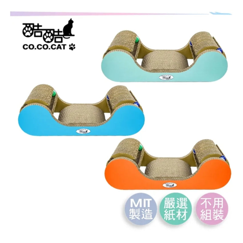 CoCoCat 風火輪貓抓板 35*58*20cm (只限送貨)
