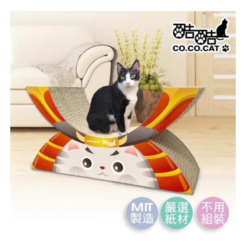 CoCoCat 武士貓貓抓板 60*31*23.5cm (只限送貨)
