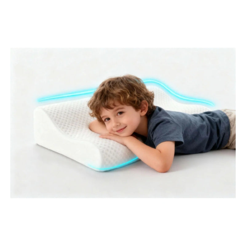 英國 ZERO Pillow 兒童護頸安睡枕 (白色)(只限送貨)