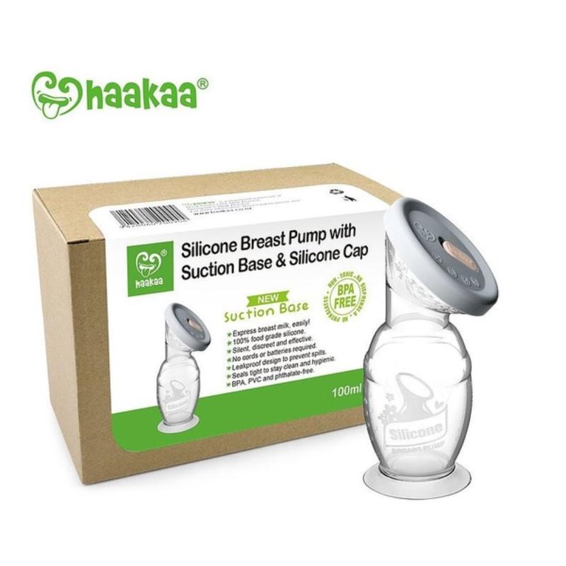 Haakaa - 矽膠吸奶器連防漏蓋