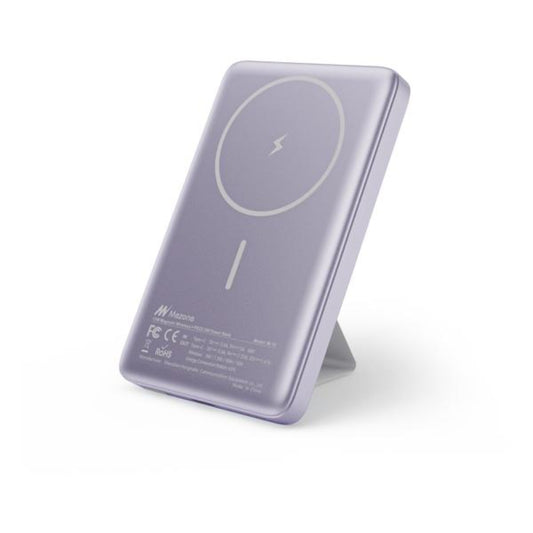 Mezone Magnetic Wireless Quick Charging Power Bank,5000mAh - Purple