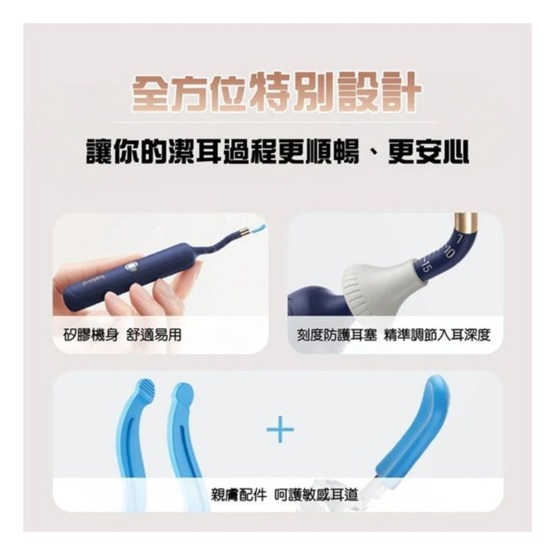 BebirdEarSight Plus I35R 多功能彎曲定型掏耳棒 (只限送貨)