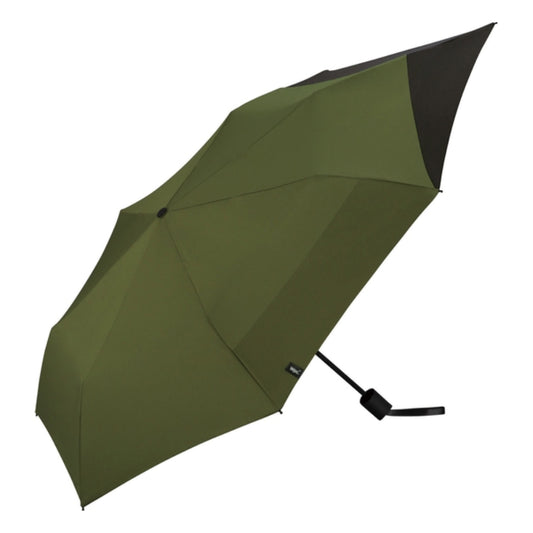 WPC Unisex 情侶合用摺傘 55cm 綠/黑 WPC60-UX004-KH/BK (只限送貨)