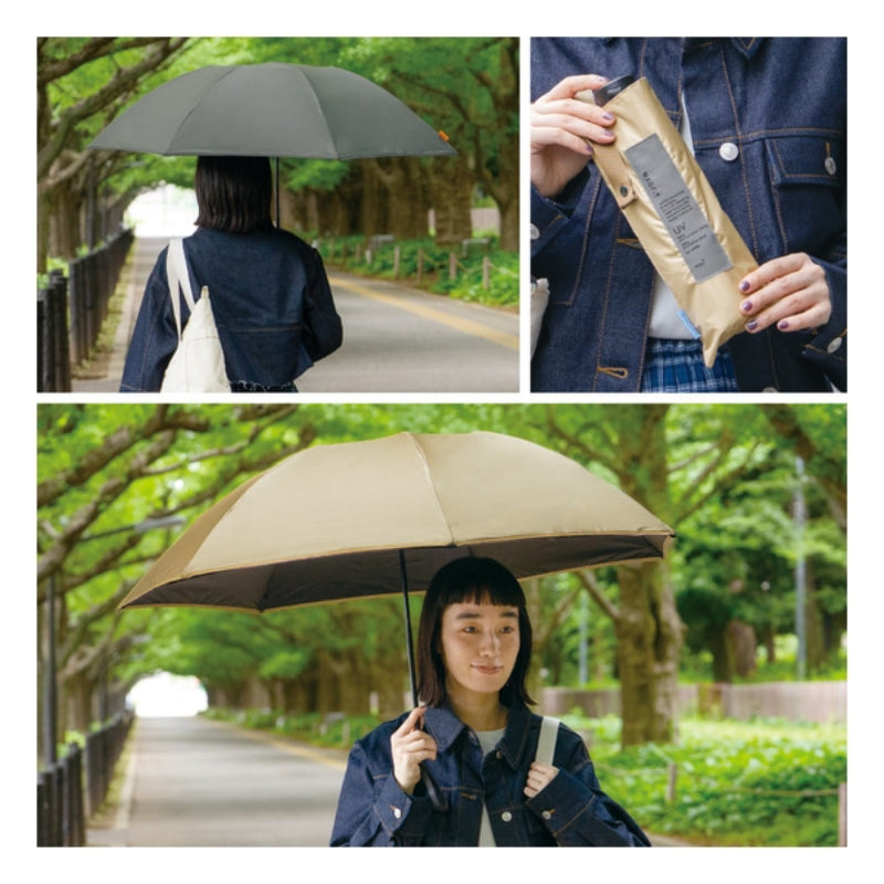 WPC MagFit 專利磁吸車用摺疊傘 58CM 淺啡 WPP090-14596-系列 (只限送貨)