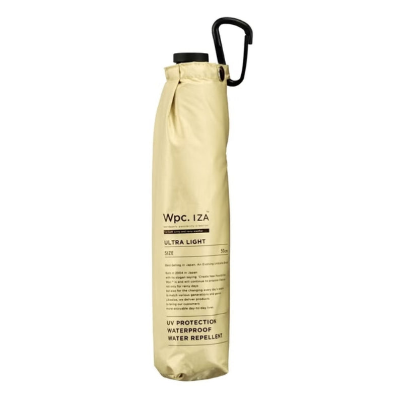WPC IZA ULTRA LIGHT 超輕量摺疊遮陽傘 50CM 黑 WPP042-ZA018-系列 (只限送貨)