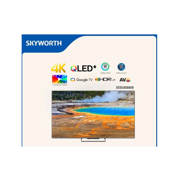 SKYWORTH 創維 - 55” 4K QLED+ TV 智能電視機 55SUE8800 (只限送貨)