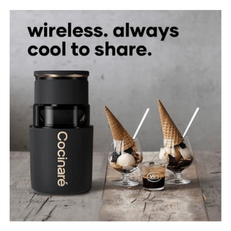 Cocinare KRUSH無線便攜DIY雪糕機 - 黑色