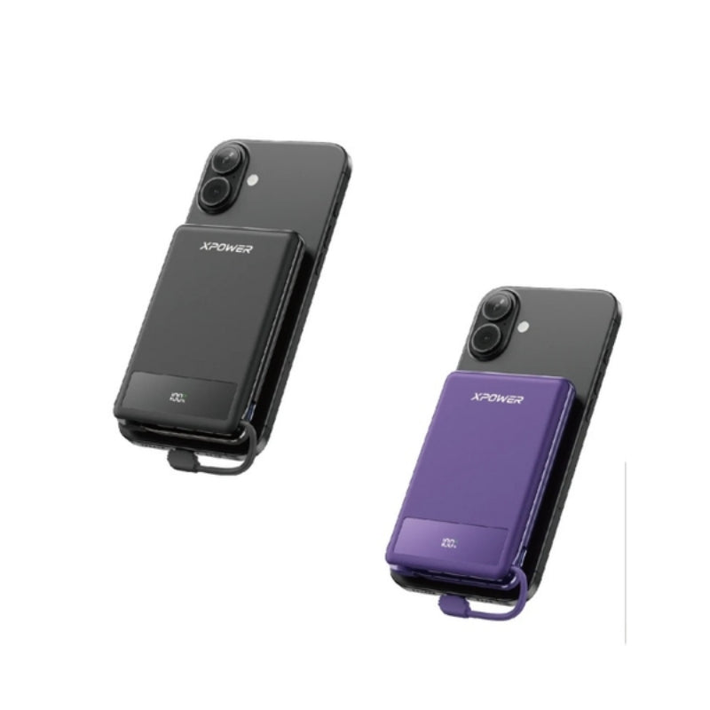XPower Magthin10+ P5 Prime 10000mAh 最新技術安全電芯最薄數顯移動電源 MT10